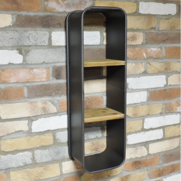 Retro Industrial Wall Shelves